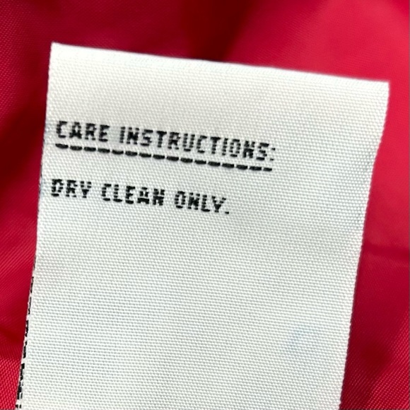 London Fog Red Wool Blend Coat with Black Velvet Trim Embroidered Details 3T - Picture 11 of 16